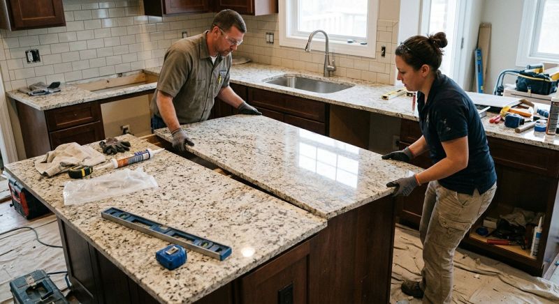 Custom Countertop Installation in Marin County, CA